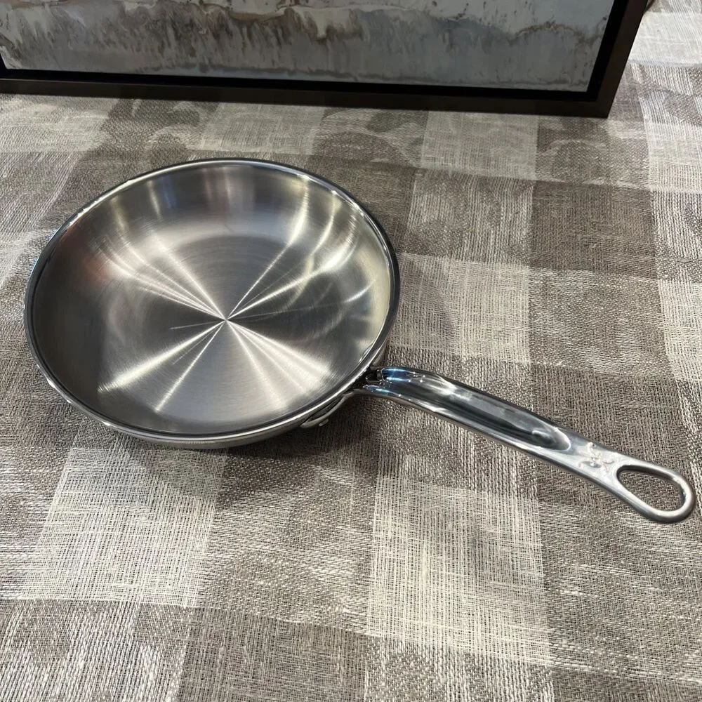 Hestan ProBond Forged Brushed Clad Stainless Steel 8.5 inch Skillet